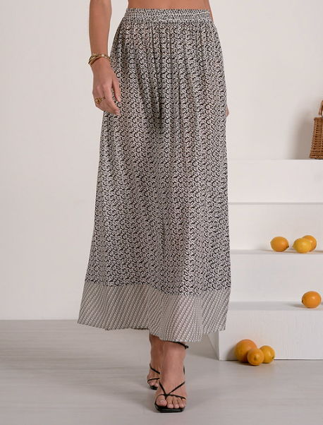 "STILL AND KNOW" SKIRT