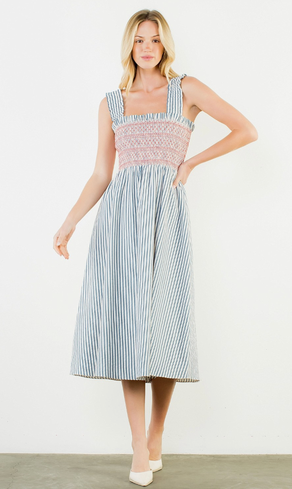 "STILL AND KNOW" DRESS