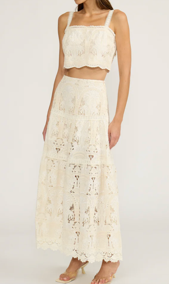 TALITA LACE TOP by Lucy Paris
