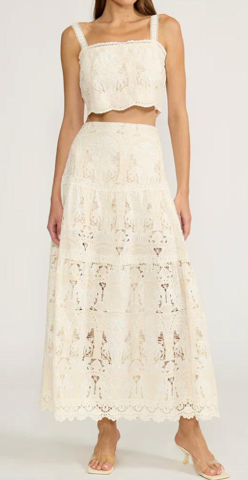 TALITA LACE TOP by Lucy Paris