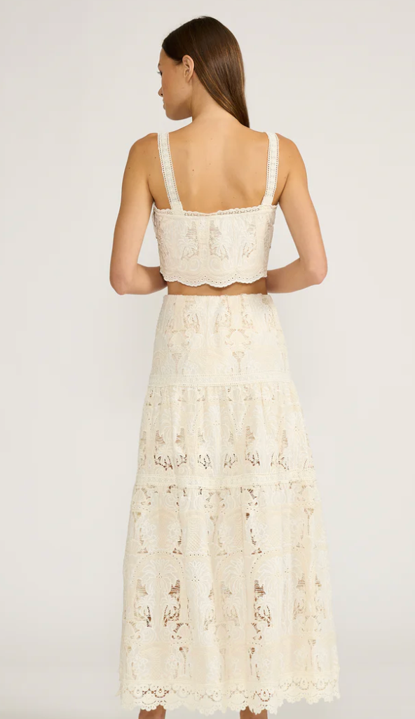 TALITA LACE TOP by Lucy Paris