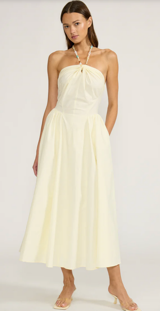 HILARY BEAD DETAIL DRESS by Lucy Paris