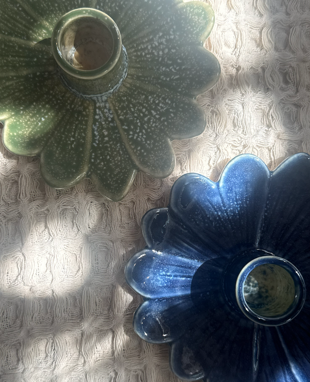 Flower-Shaped Taper Holder