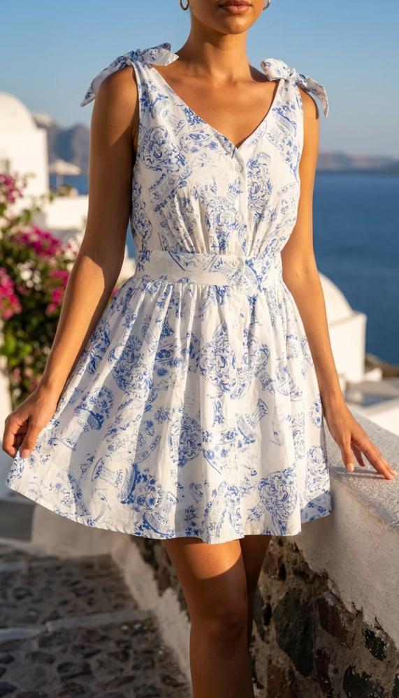 "LAMP UNTO MY FEET" DRESS