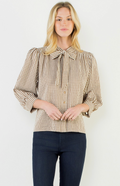 "HIGHLY FAVORED" BROWN SHIRT