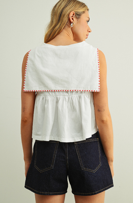 "ENLIGHTENED HEART" TOP