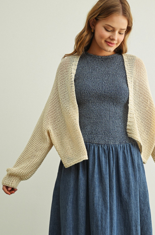 "FULLY KNOWN" CARDIGAN