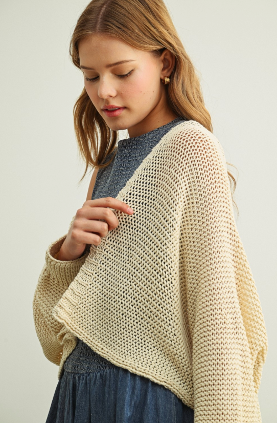 "FULLY KNOWN" CARDIGAN