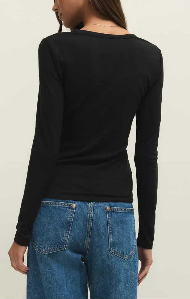 SECOND SKIN CREW SHIRT by Z Supply