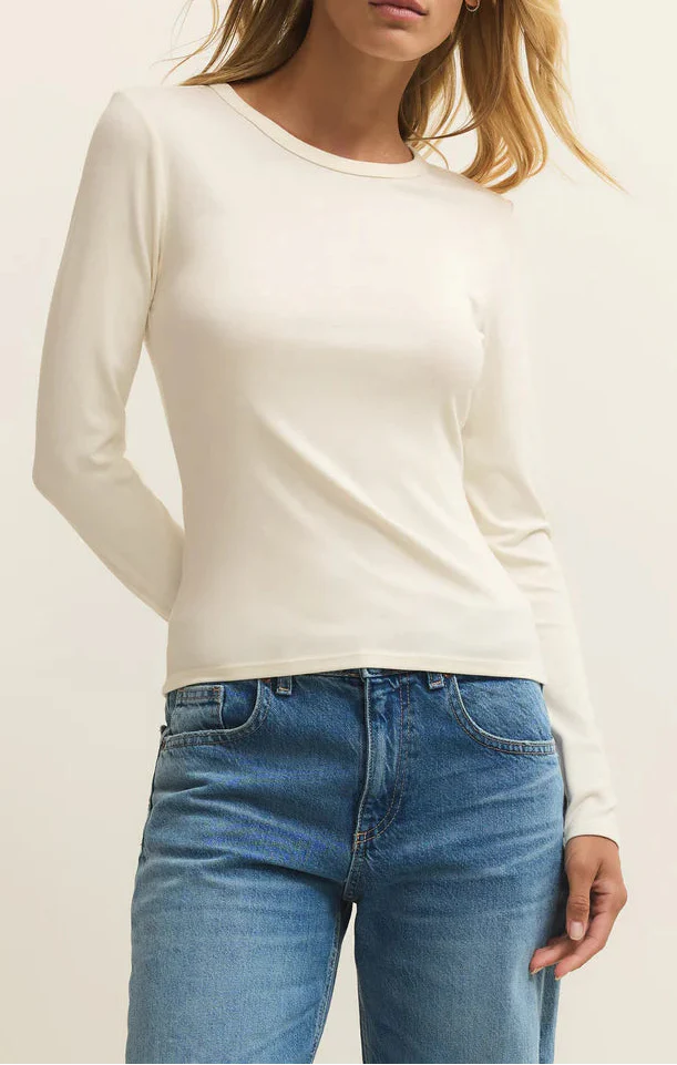 SECOND SKIN CREW SHIRT by Z Supply