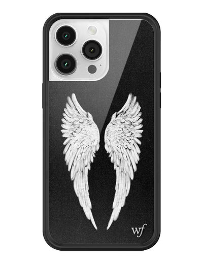 Wildflower iPhone case 14 Pro Max Angel Baby Black Cute