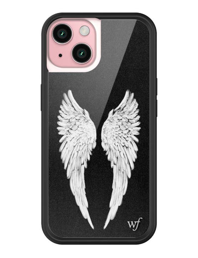 Wildflower iPhone case 15 Angel Baby Black Cute
