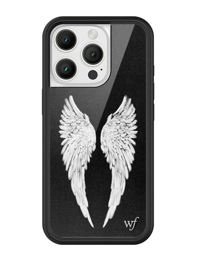 Wildflower iPhone case 16 Pro Angel Baby Black Cute