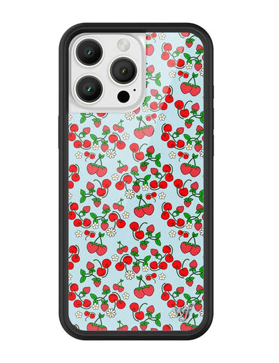 Wildflower iPhone case 16 Pro Max Baby Berries Fruit Cute