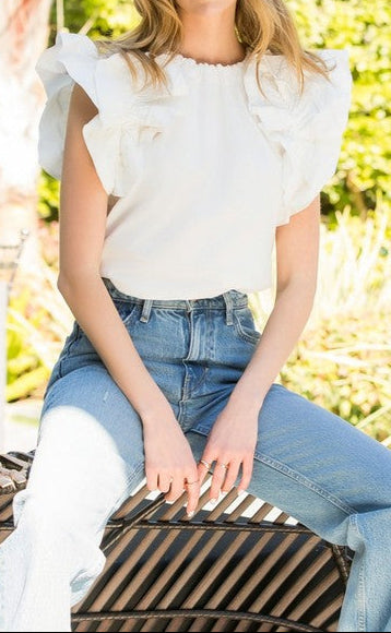 "REDEEMED" TOP