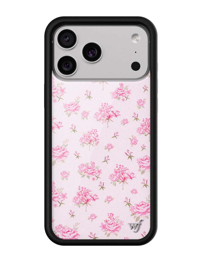 Forget Me Not Floral | Pink iPhone Case