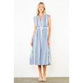 "STILL WATERS" STRIPED DRESS